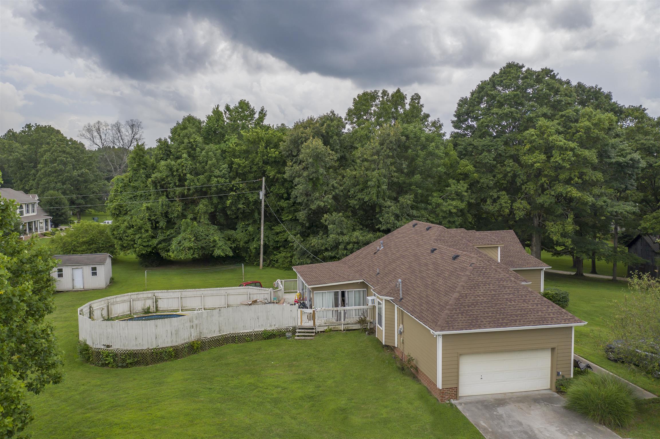 3013 York Road Pleasant View, TN 37146 - Photo 5 of 10 an aerial view of a house