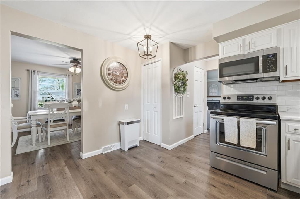 129 Meadowbrook Road Renfrew, PA 16053 - Photo 6 of 45 a view of kitchen with furniture and stainless steel appliances