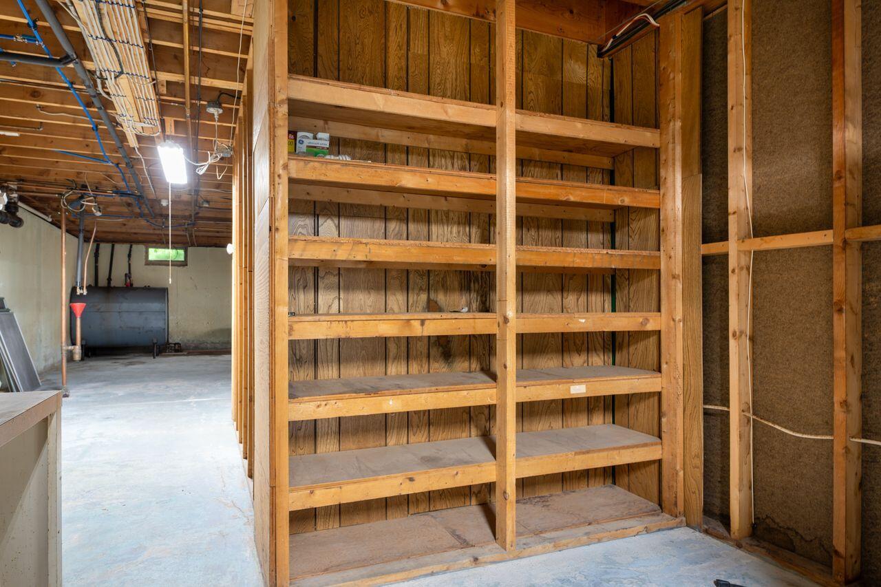 890 Mere Point Road Brunswick, ME 04011 - Photo 41 of 52 Bsmnt Storage shelving