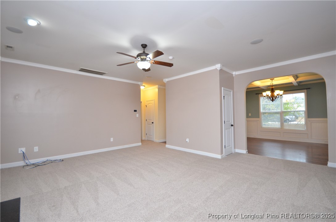 281 Ganton Drive Raeford, NC 28376 - Photo 8 of 50 a view of an empty room with a window