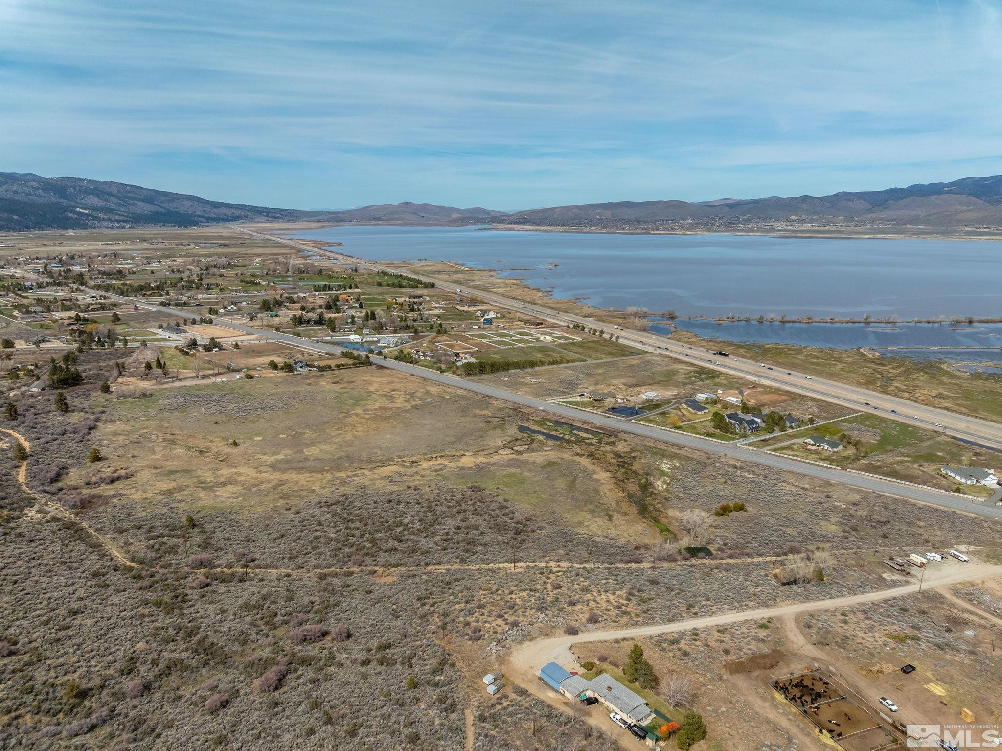 a view of an ocean beach