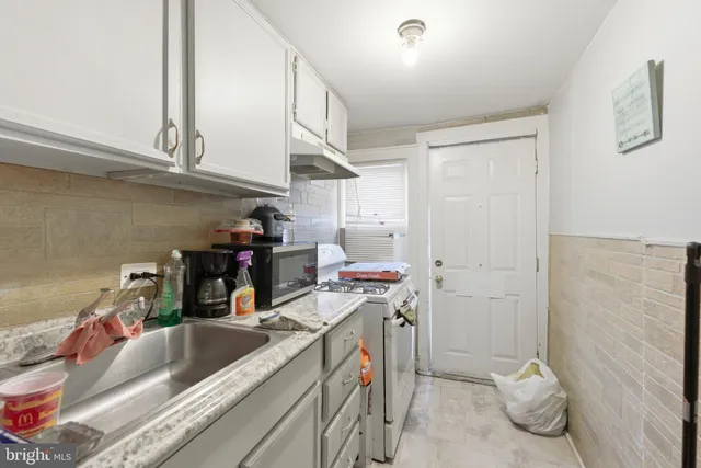 a view of storage and utility room