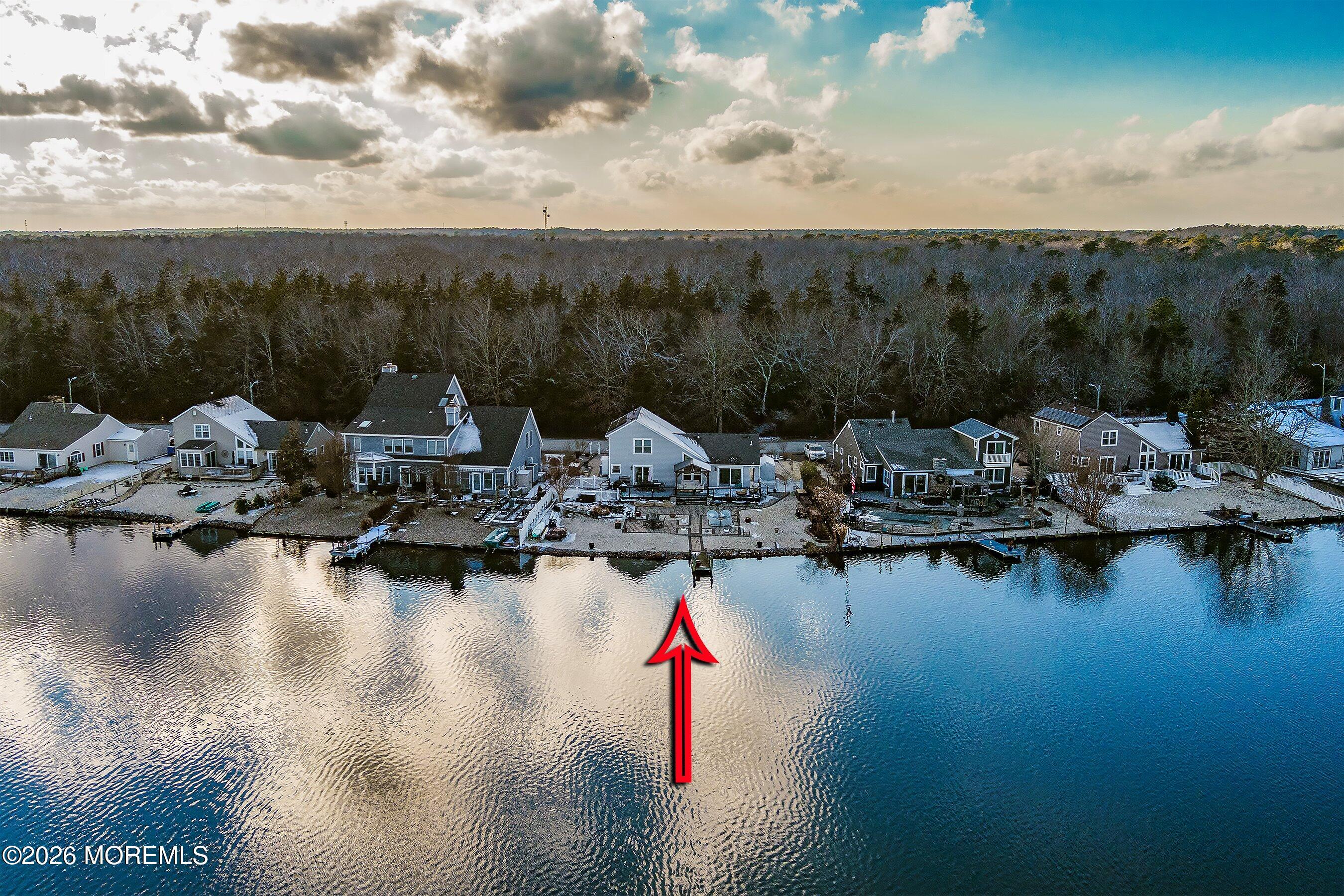 261 Timberlake Drive Manahawkin, NJ 08050 - Photo 45 of 64 46-Rear 2 with Arrow