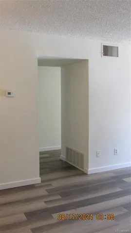 a view of empty room