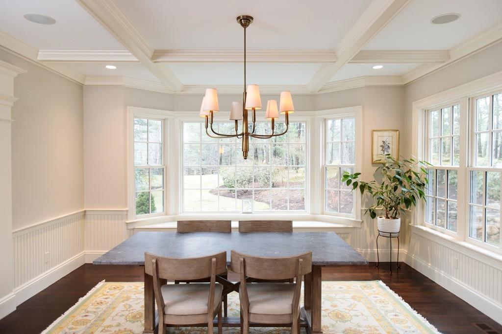 190 Winding River Road Wellesley, MA 02482 - Photo 12 of 18 a view of a dining room with furniture window and wooden floor