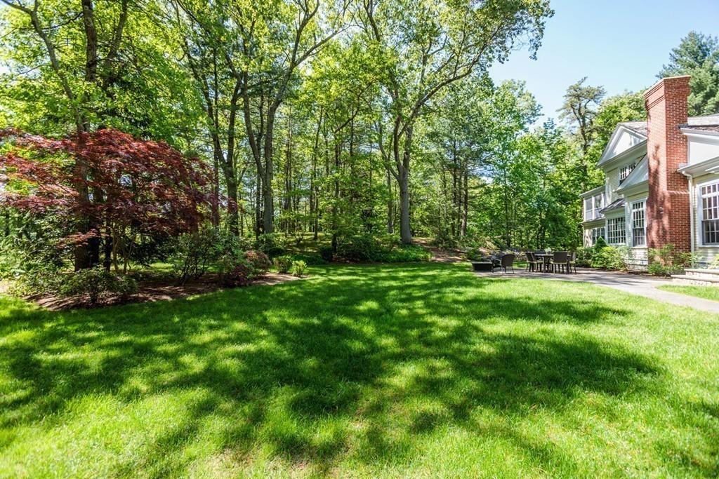 190 Winding River Road Wellesley, MA 02482 - Photo 18 of 18 a view of outdoor space with deck and yard