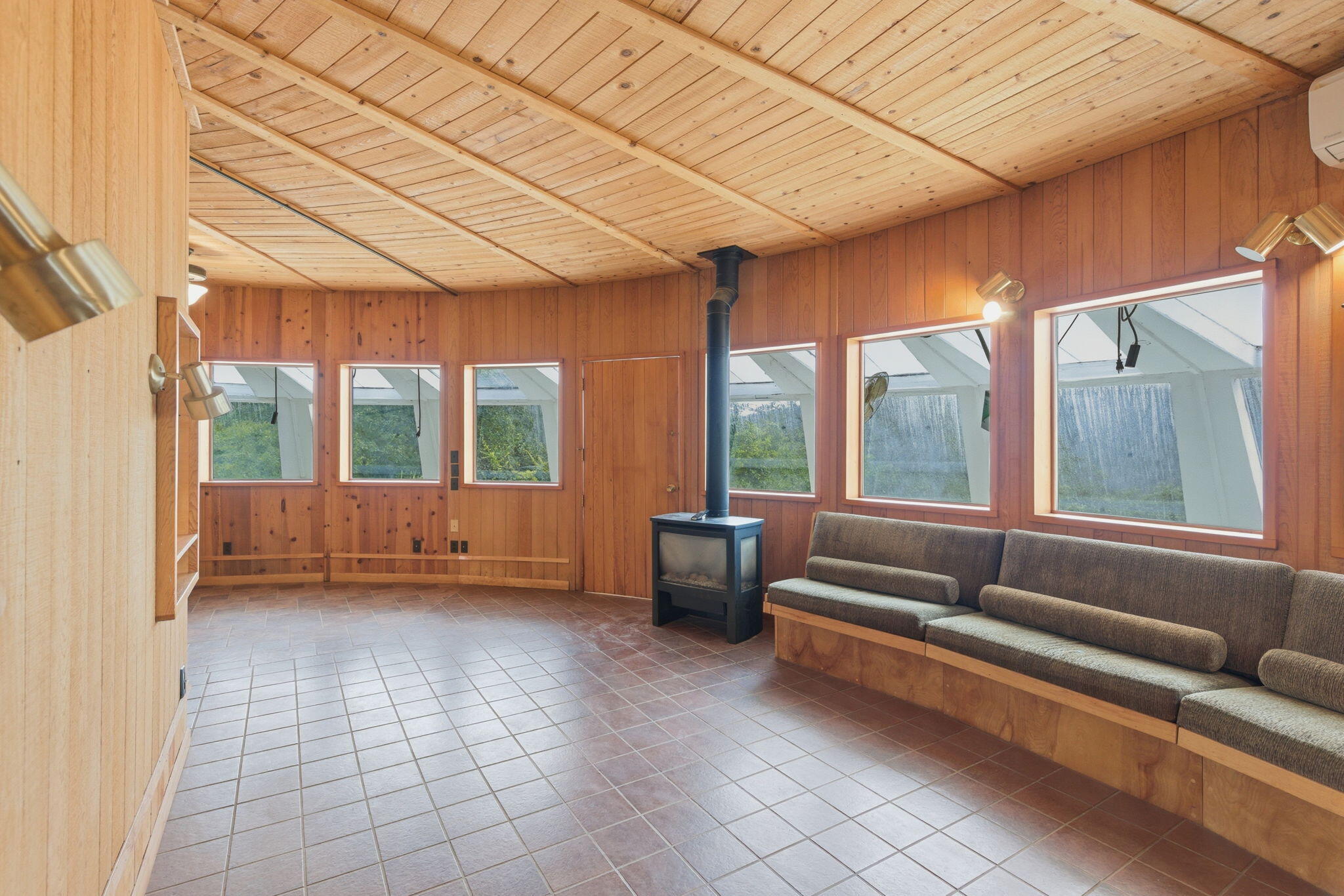 9595 Sterling Creek Road Jacksonville, OR 97530 - Photo 24 of 76 a bedroom with furniture and a large window