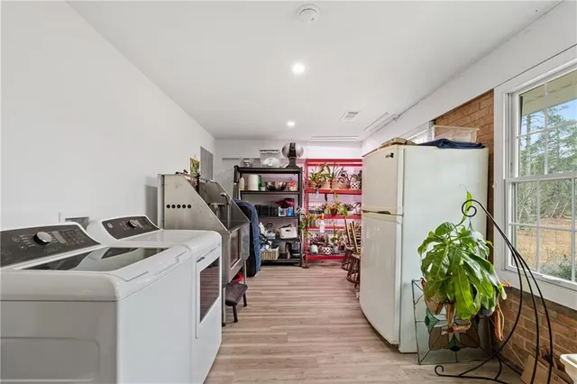 a view of a storage room with a lot of stuff