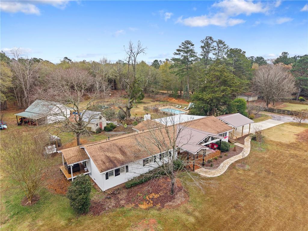 4535 South Barnett Shoals Road Athens, GA 30605 - Photo 53 of 60 an aerial view of a house