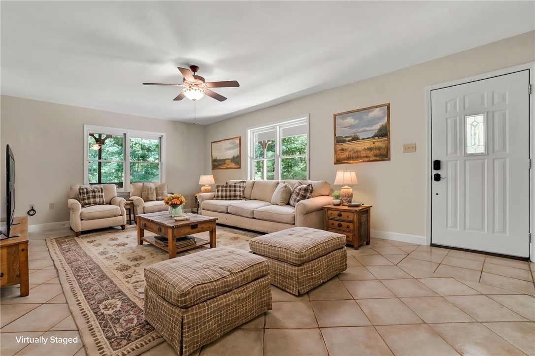120 Patterson Ridge Road Salem, SC 29676 - Photo 7 of 46 Virtually Staged living room.