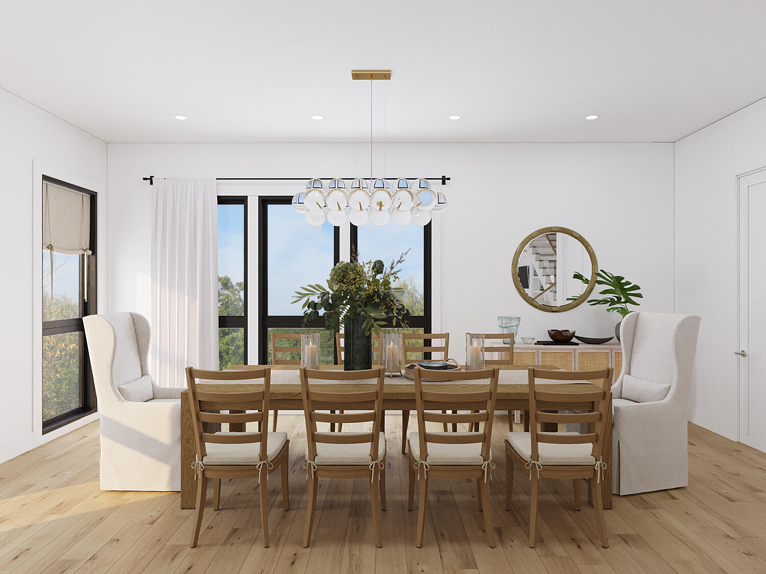 146 Cypress Drive, Unit 13 Santa Rosa Beach, FL 32459 - Photo 14 of 29 a view of a dining room with furniture and chandelier