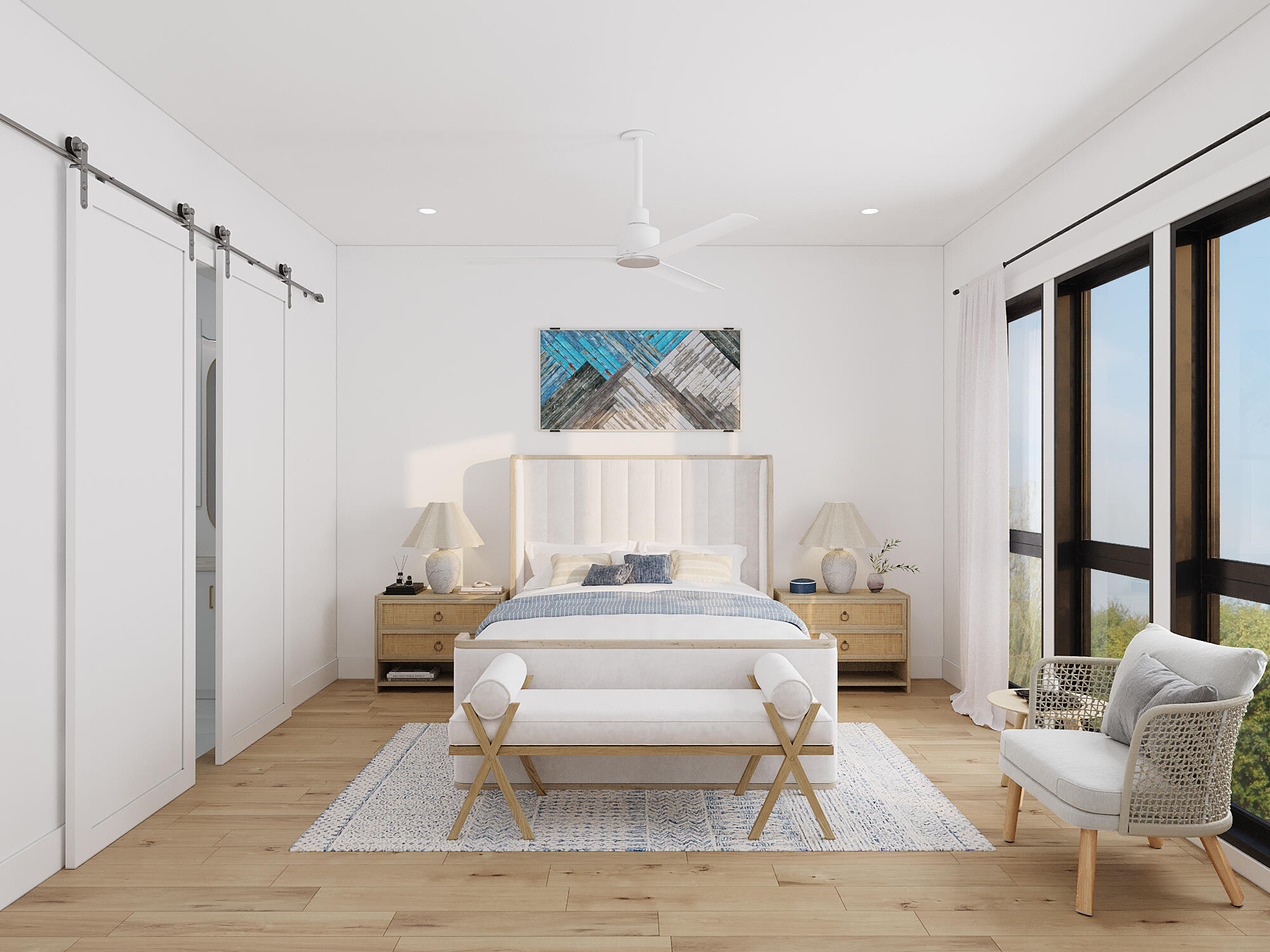 146 Cypress Drive, Unit 13 Santa Rosa Beach, FL 32459 - Photo 20 of 29 a spacious bedroom with a bed and a window