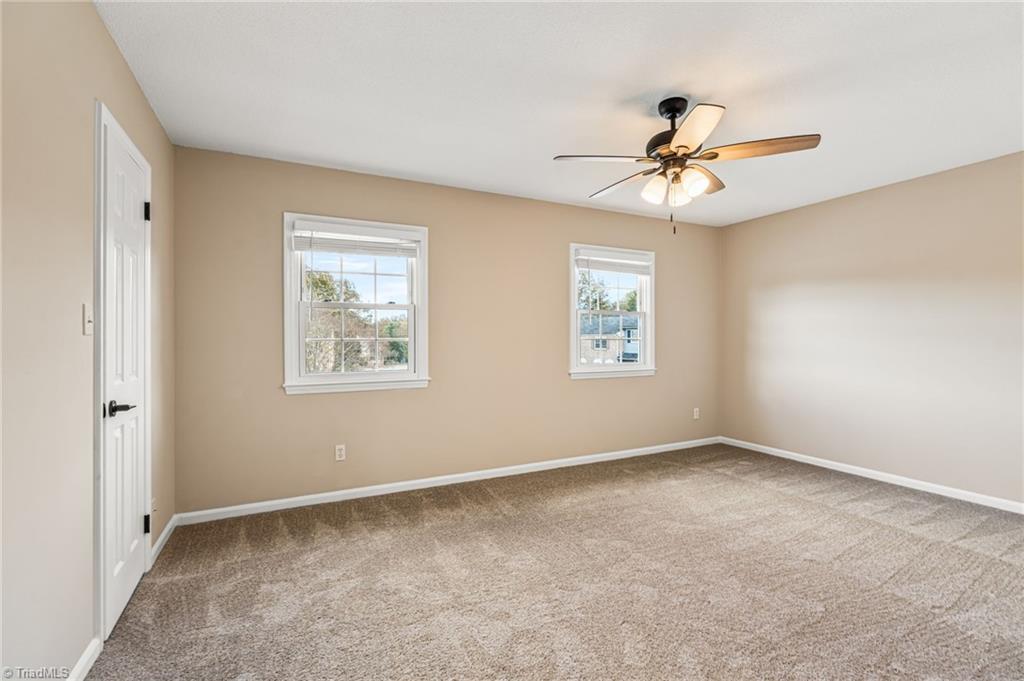 1827 Johnson Street, Unit A High Point, NC 27262 - Photo 17 of 29 Primary bedroom is spacious!