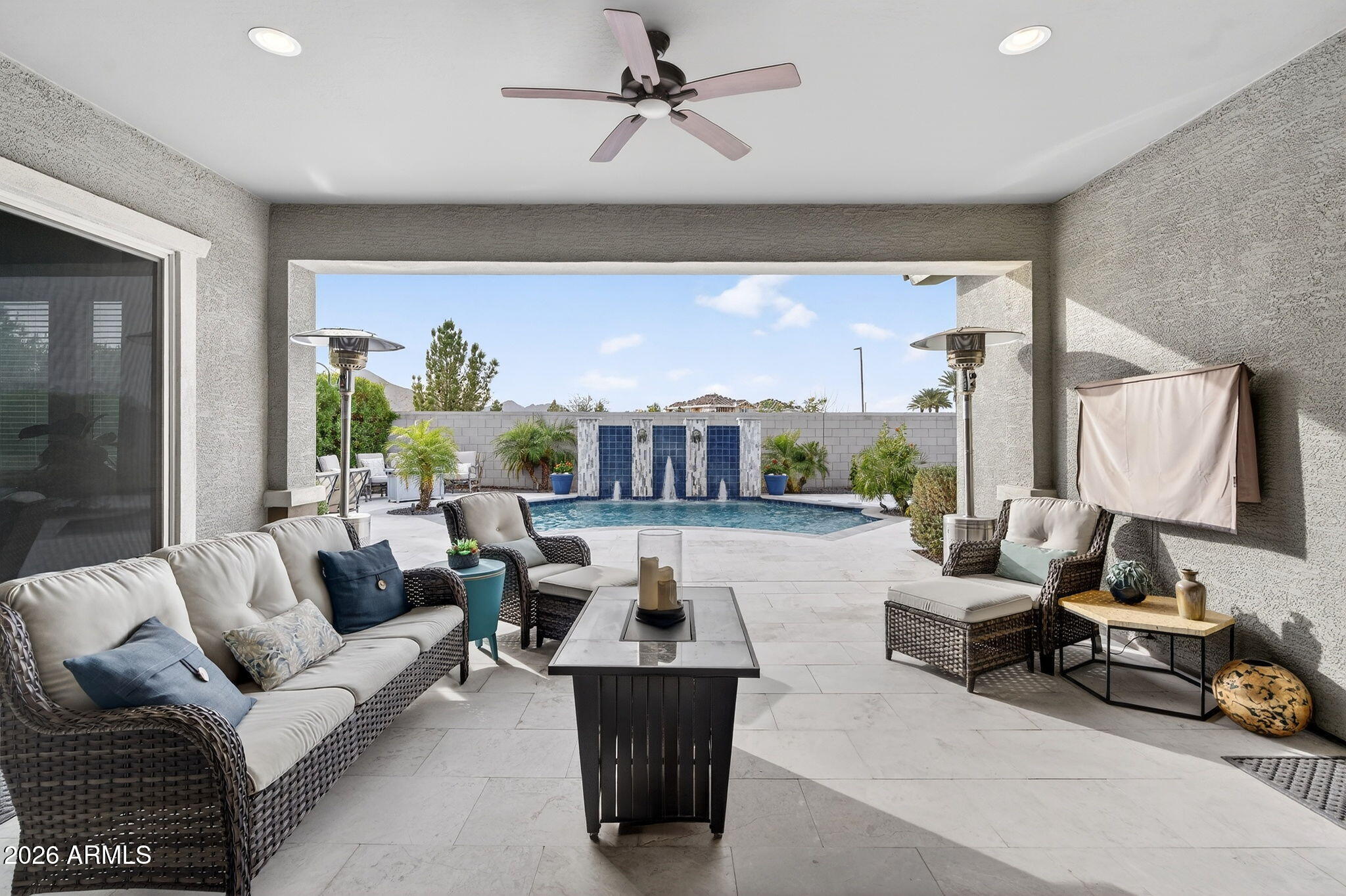 35112 North Jacobs Road San Tan Valley, AZ 85144 - Photo 46 of 80 a living room with furniture and a large window