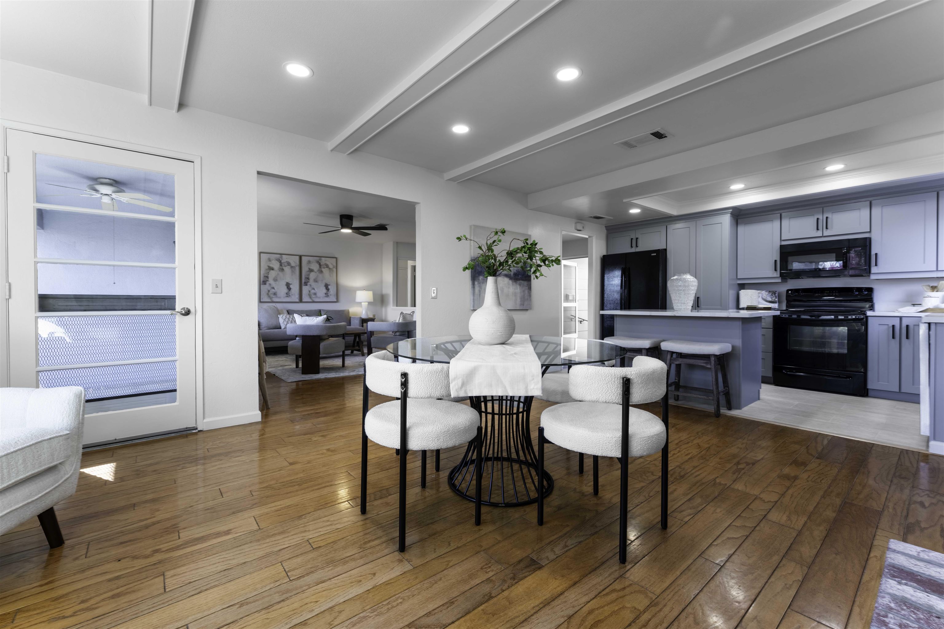 20 Fircrest Court San Ramon, CA 94583 - Photo 13 of 38 a view of a dining room with furniture and wooden floor