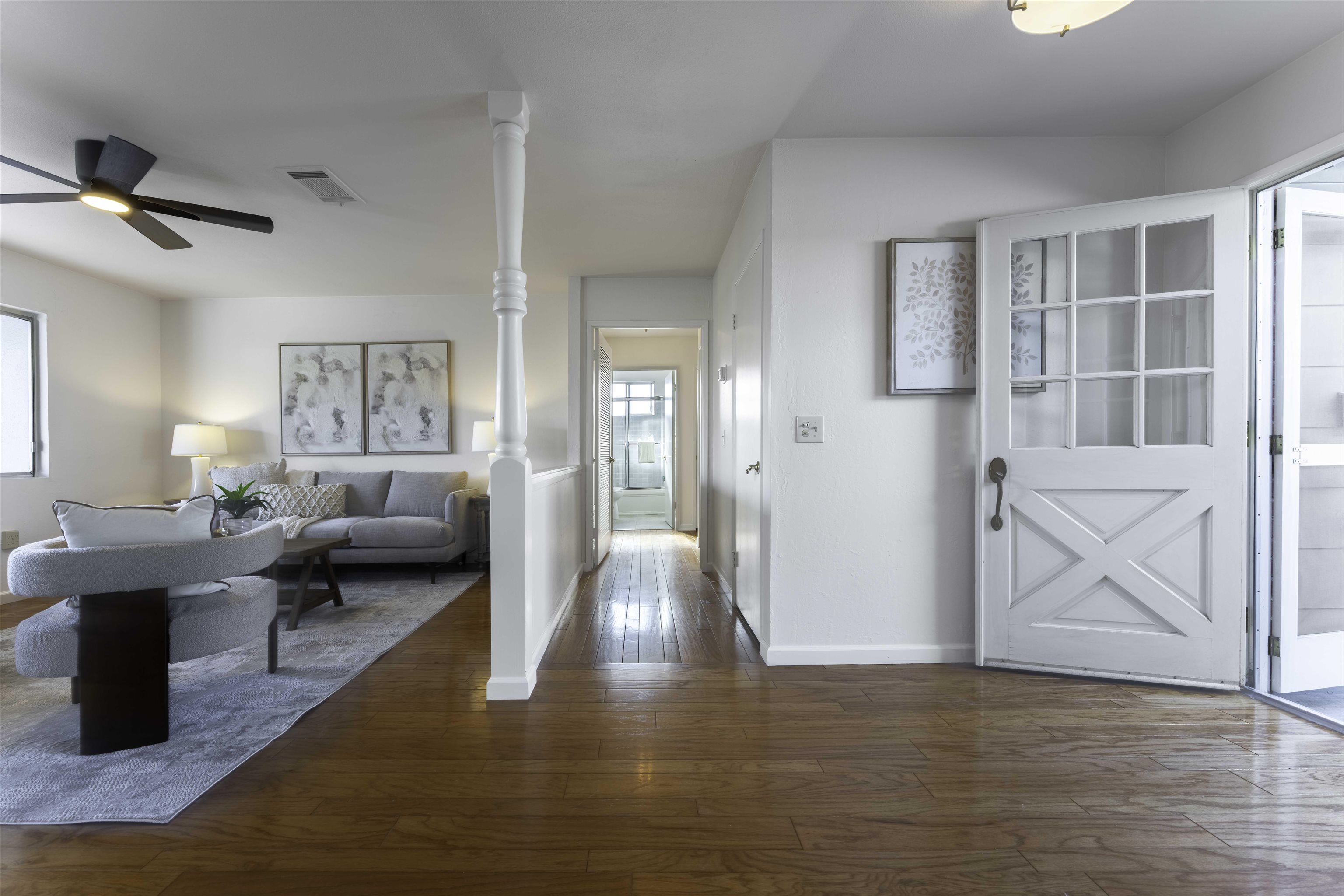 20 Fircrest Court San Ramon, CA 94583 - Photo 18 of 38 a living room with furniture and a wooden floor