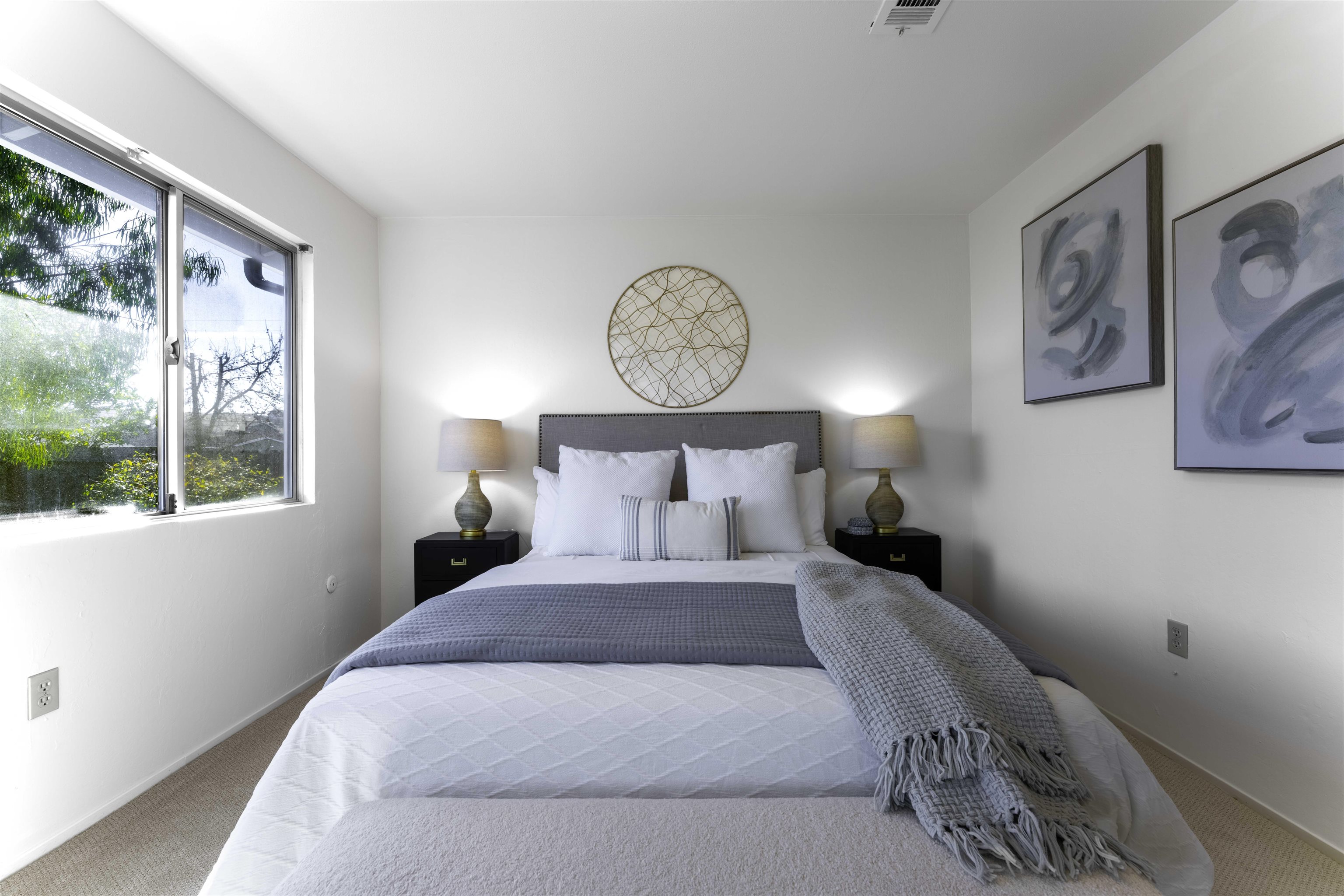 20 Fircrest Court San Ramon, CA 94583 - Photo 20 of 38 a bedroom with a large bed and a window