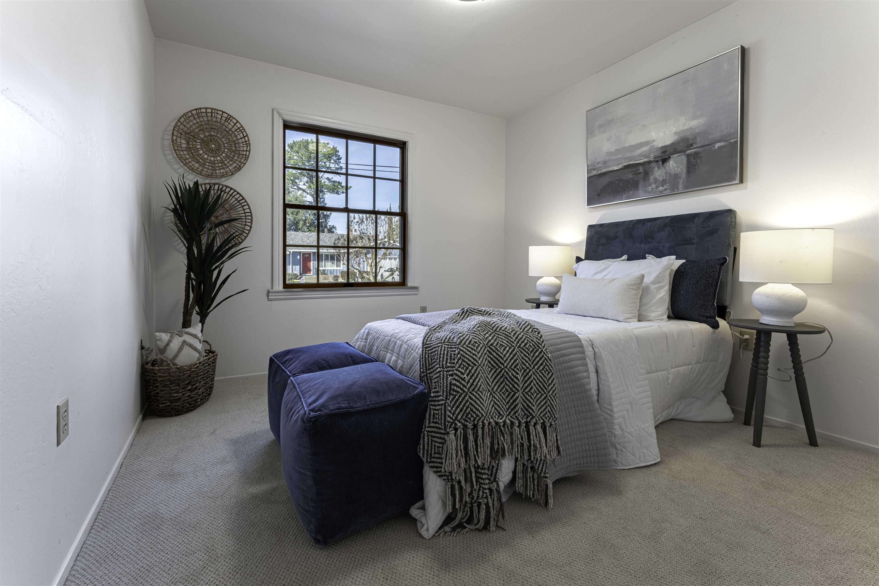 20 Fircrest Court San Ramon, CA 94583 - Photo 25 of 38 a bedroom with a bed and a window