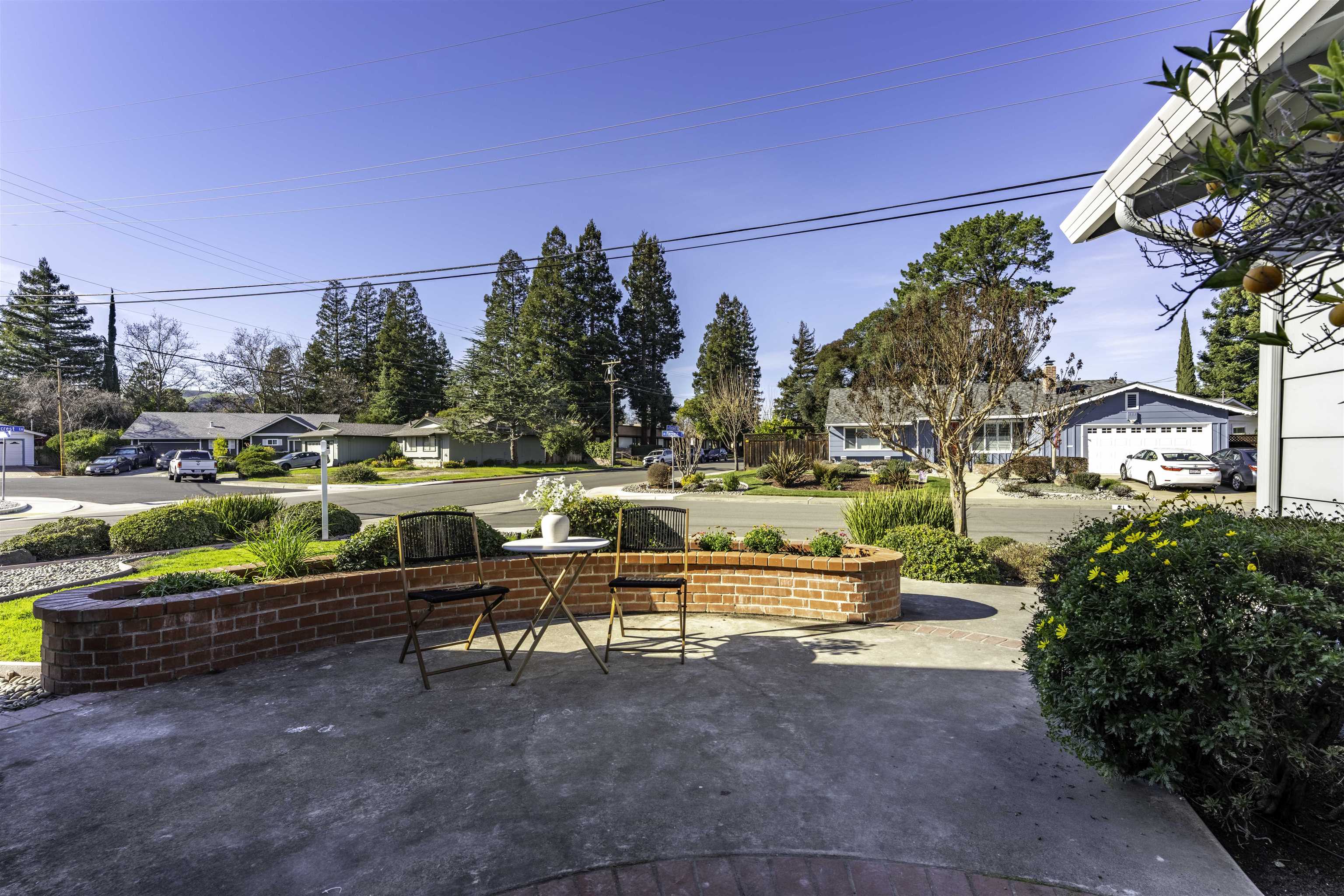 20 Fircrest Court San Ramon, CA 94583 - Photo 32 of 38 a swimming pool with outdoor seating and yard