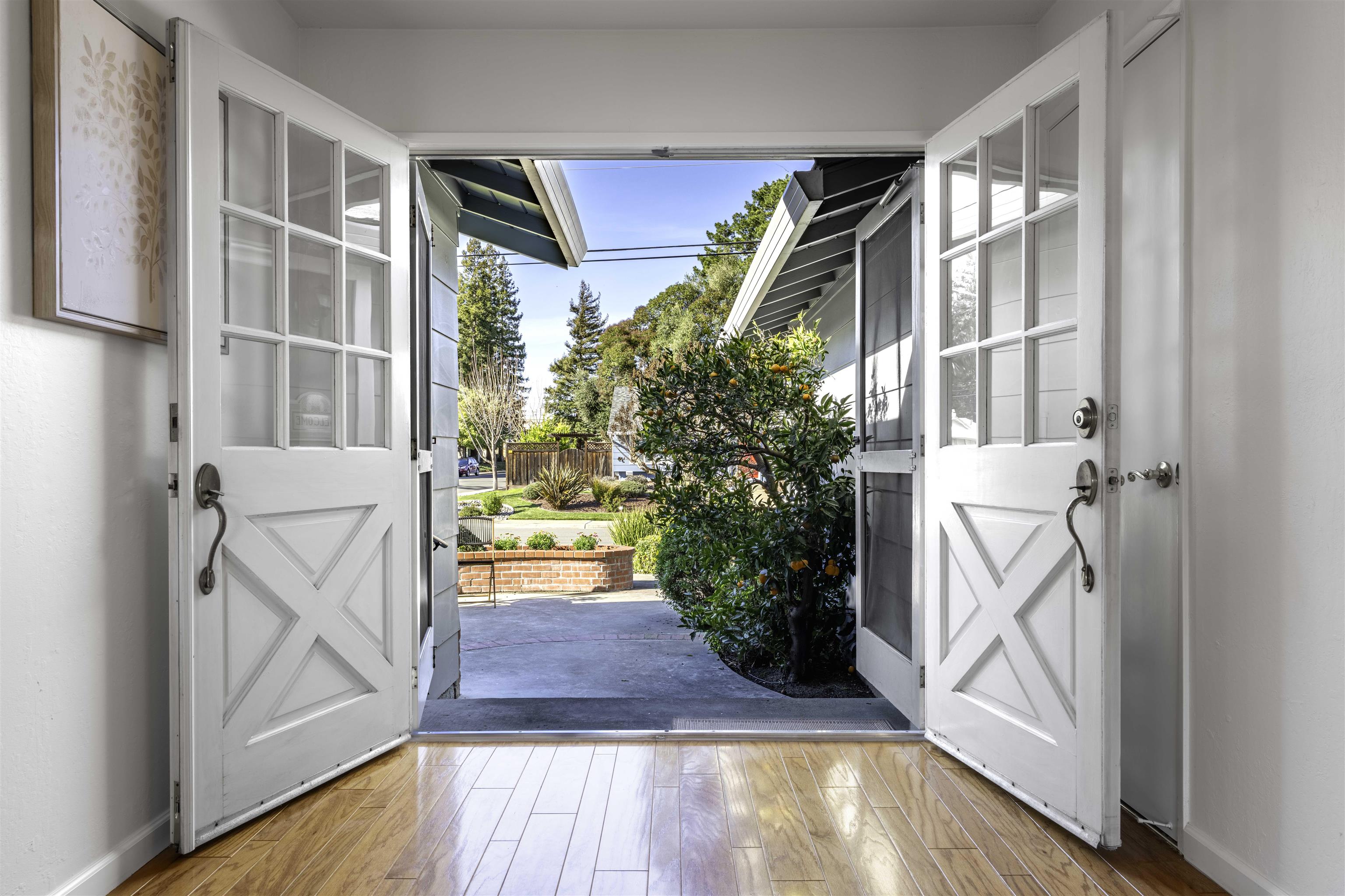 20 Fircrest Court San Ramon, CA 94583 - Photo 6 of 38 a view of entryway with wooden floor and door