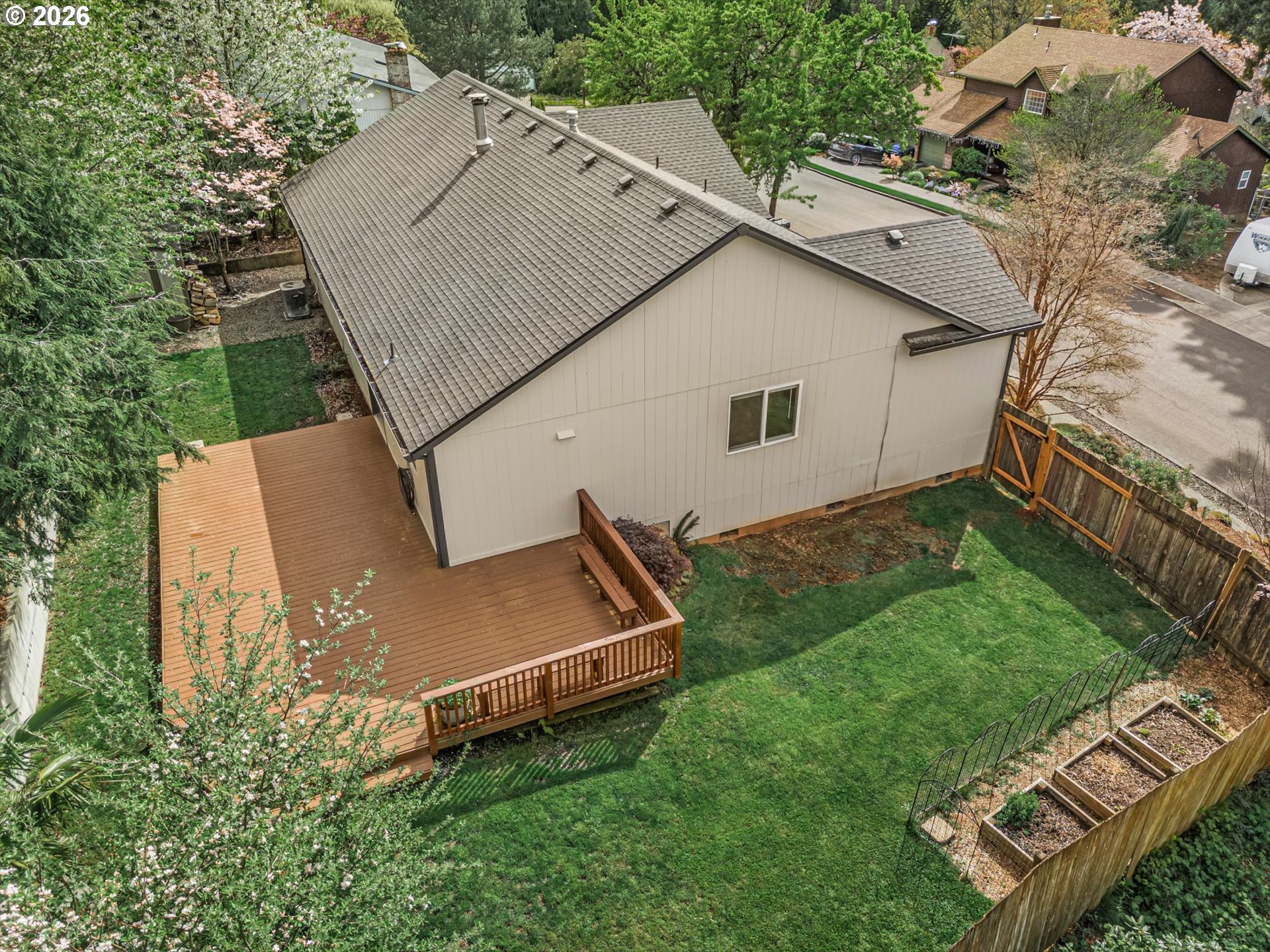 17200 Littlepage Avenue Sandy, OR 97055 - Photo 40 of 47 an aerial view of a house with a yard
