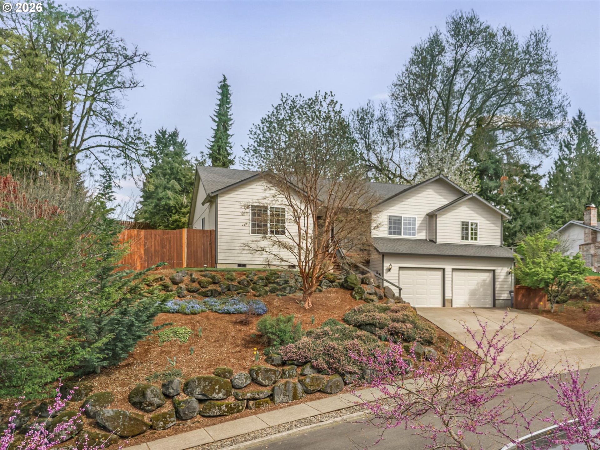 17200 Littlepage Avenue Sandy, OR 97055 - Photo 5 of 47 a front view of a house with a yard and garage