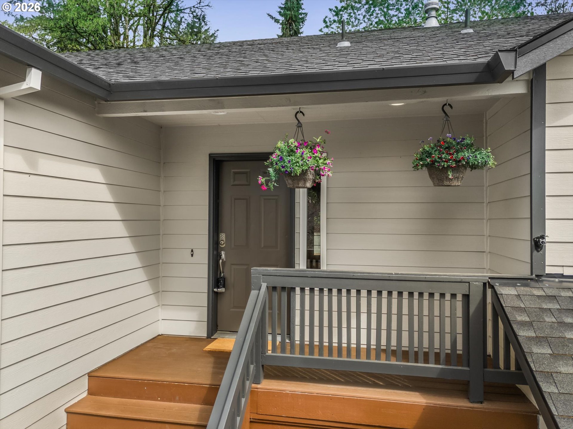 17200 Littlepage Avenue Sandy, OR 97055 - Photo 7 of 47 a view of a porch with a bench