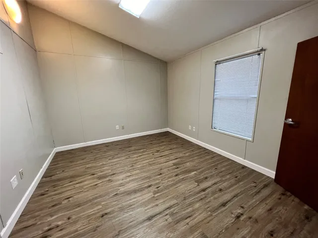wooden floor in an empty room