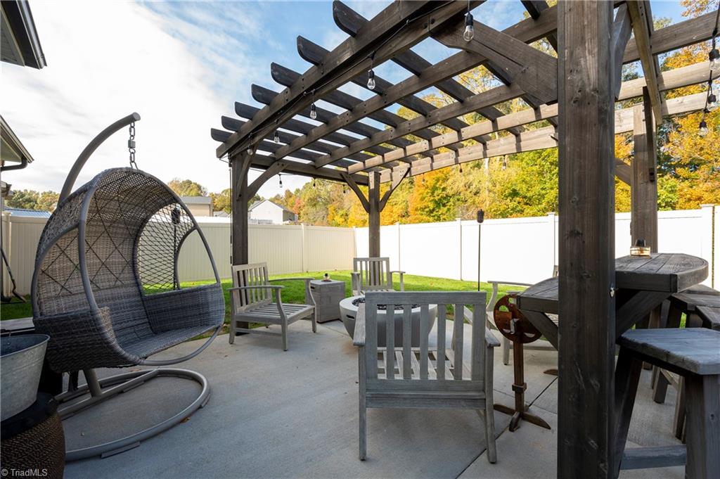 4464 Silo Ridge Clemmons, NC 27012 - Photo 32 of 36 Patio w/pergola