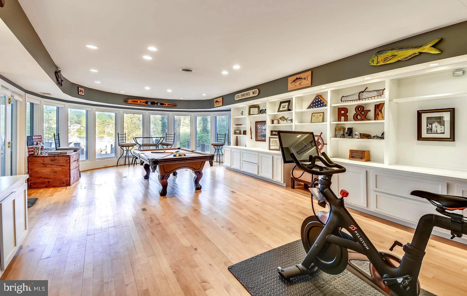 137 Inverness Road Severna Park, MD 21146 - Photo 40 of 46 a view of a room with gym equipment