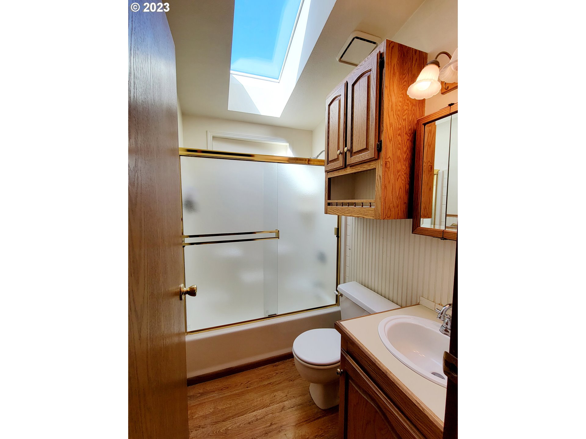 19921 Whaleshead Road, Unit OV8 Brookings, OR 97415 - Photo 25 of 48 a bathroom with a granite countertop shower toilet and sink