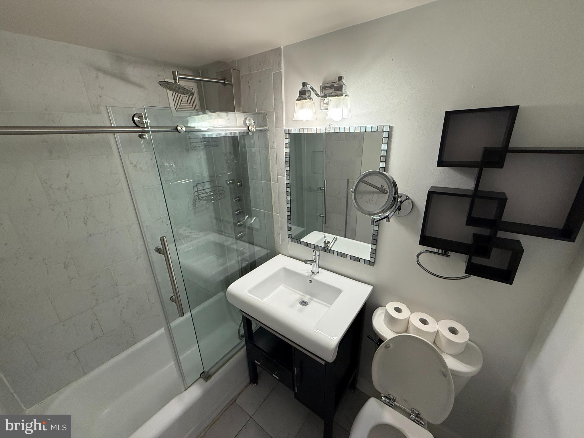 1311 Delaware Avenue Southwest, Unit S336 Washington, DC 20024 - Photo 8 of 24 Renovated bathroom