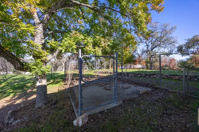 a house view with a outdoor space