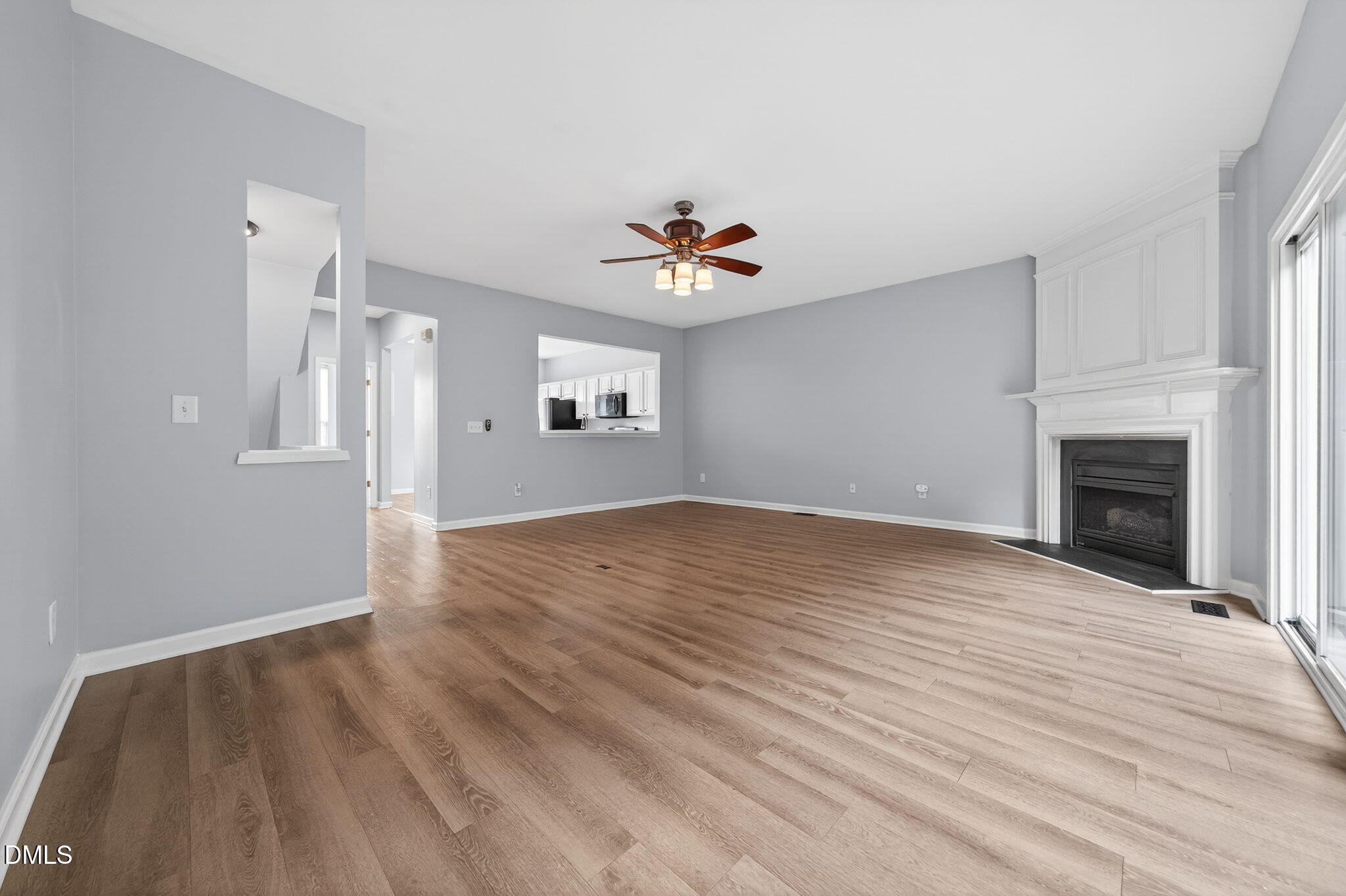 7226 Corvette Court Raleigh, NC 27613 - Photo 8 of 34 16-Family Room with Gas Fireplace
