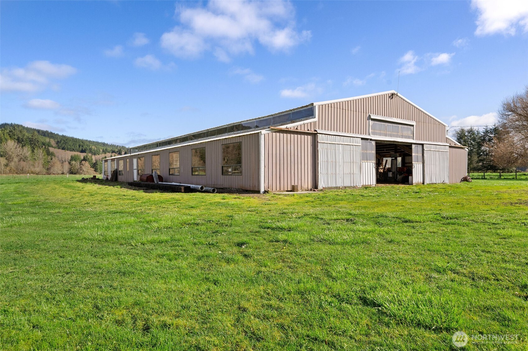 471 Barr Road Grays River, WA 98621 - Photo 34 of 40 a view of a house with a big yard and large tree