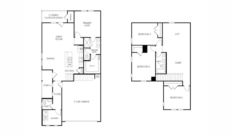 165 Calcite Road, Unit 1 Kyle, TX 78640 - Photo 19 of 19 View of home floor plan
