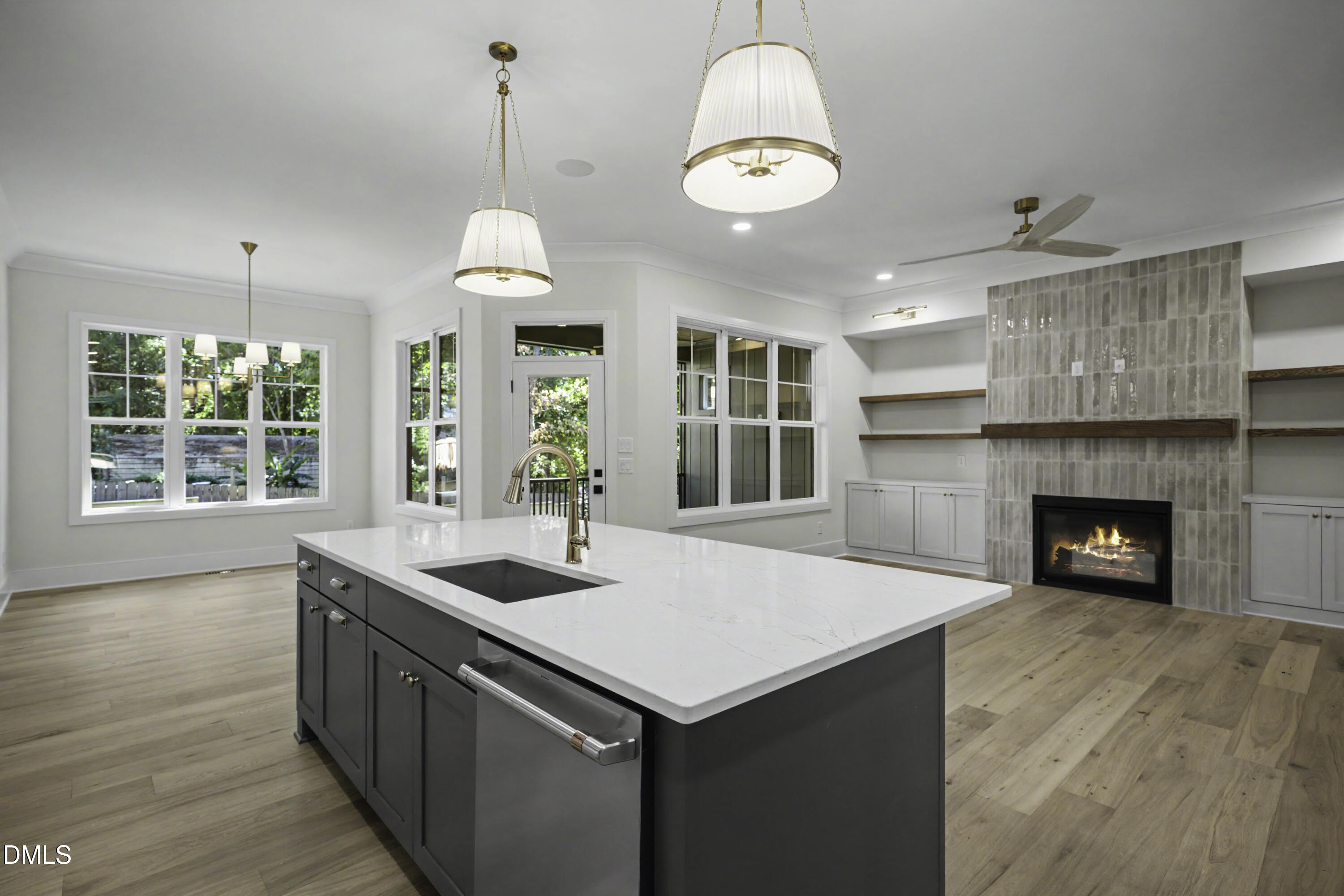 605 Ridgecrest Road Cary, NC 27511 - Photo 5 of 24 Kitchen, Casual Dining and Family Room