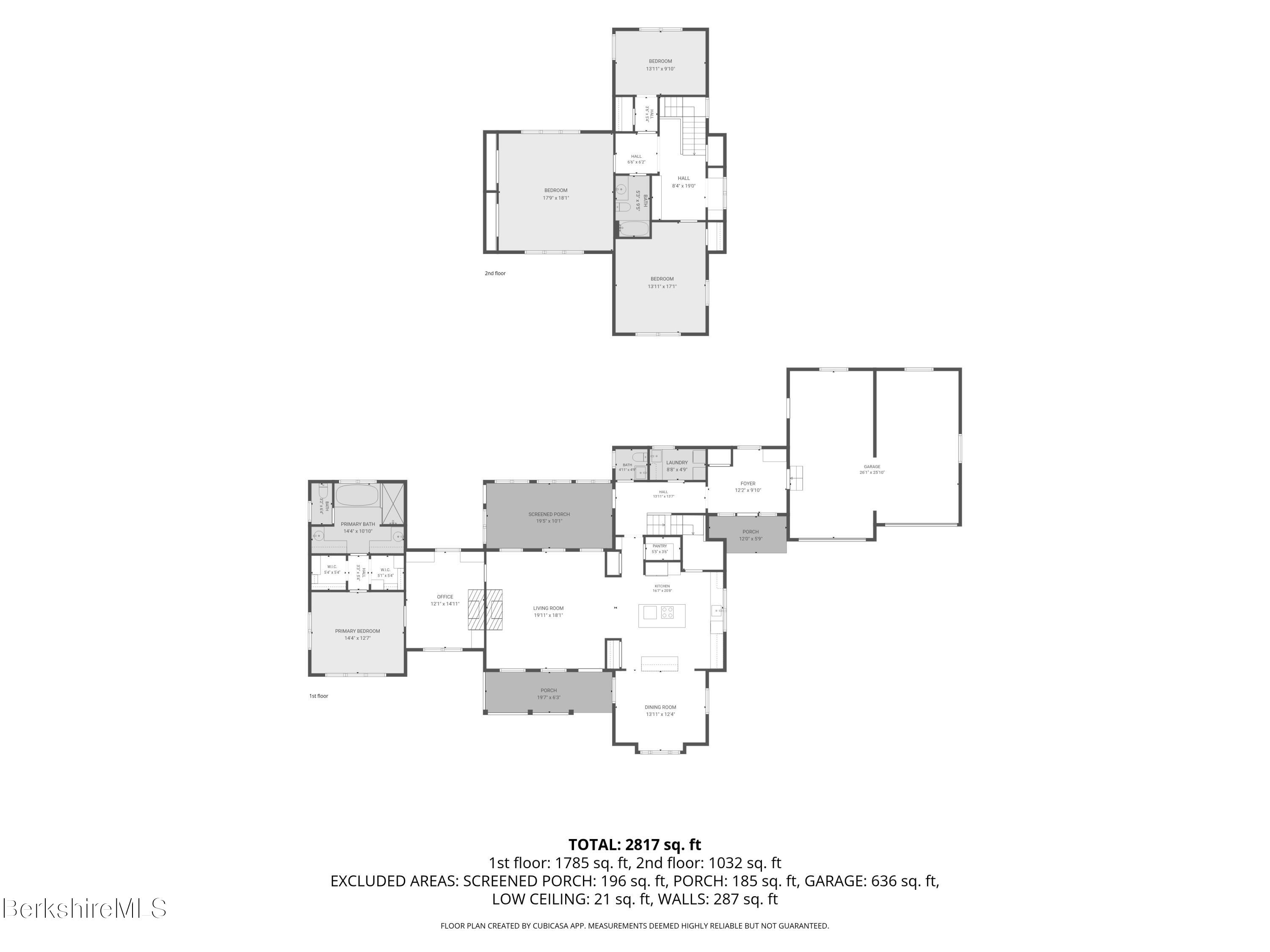 233 Monument Valley Road Great Barrington, MA 01230 - Photo 35 of 55 First and Second Level Plan