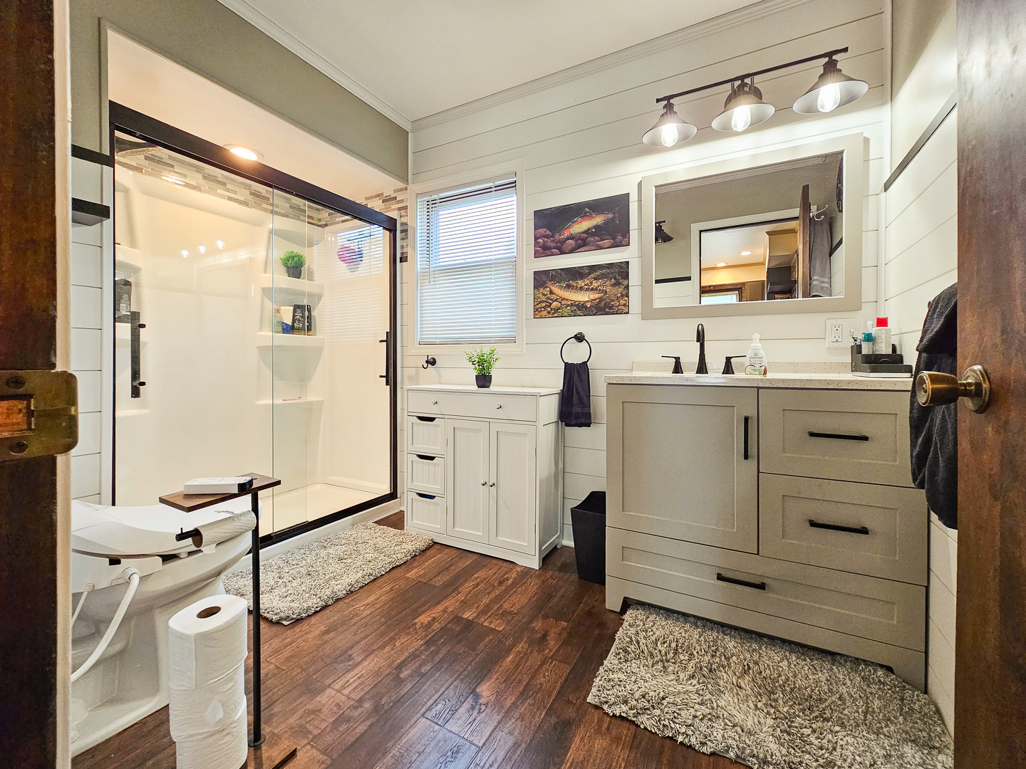 301 Adams Street Oregon, IL 61061 - Photo 16 of 50 a room with cabinets and wooden floor