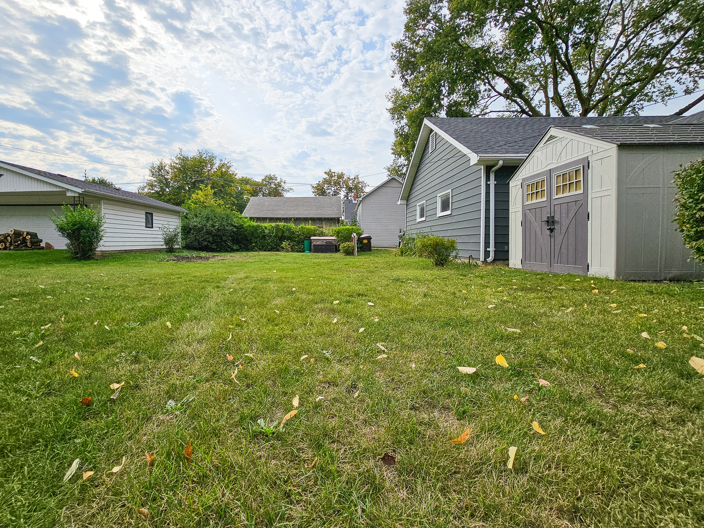301 Adams Street Oregon, IL 61061 - Photo 41 of 50 a front view of a house with a yard and garage