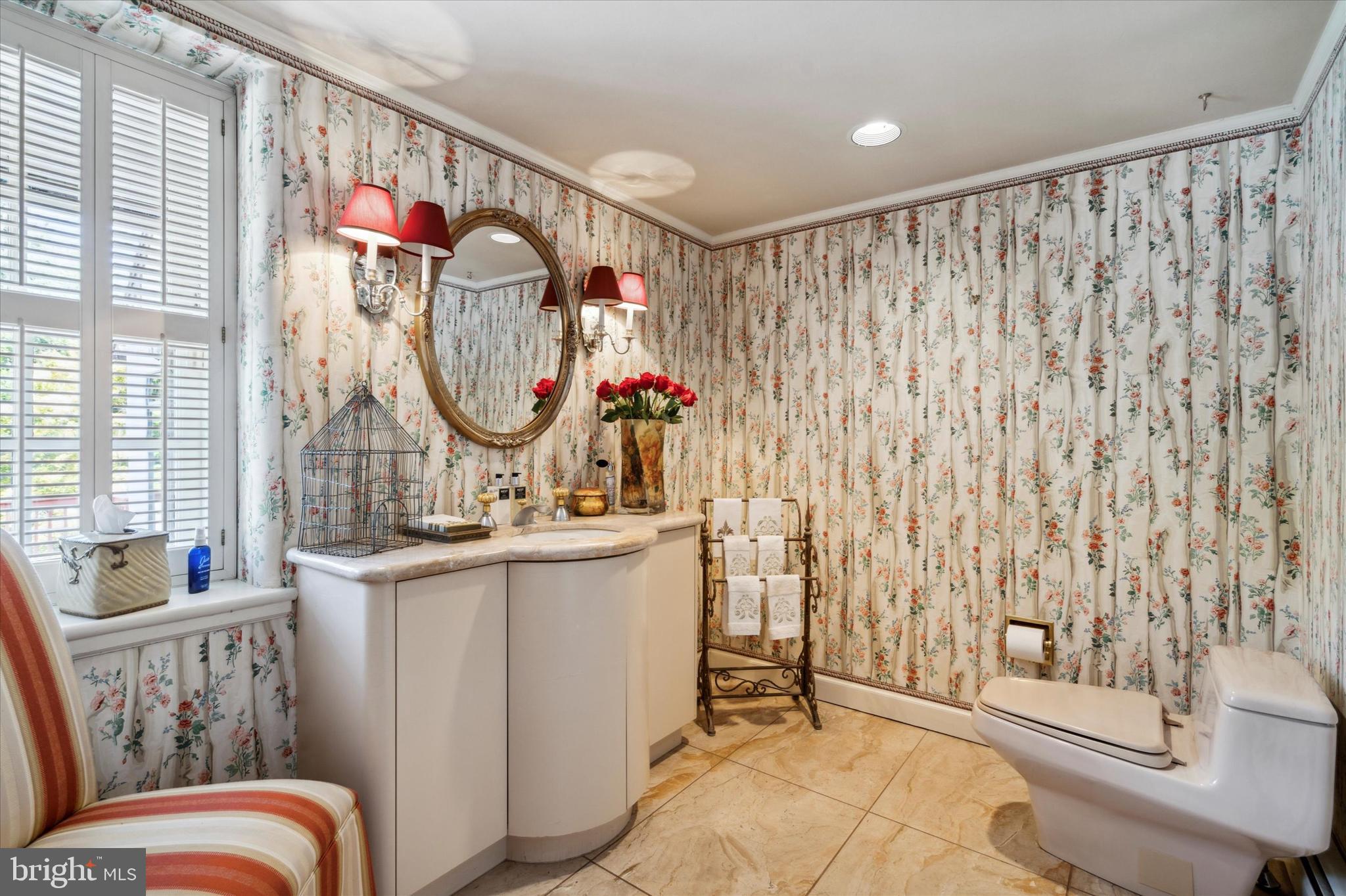 1264 Mill Road Rydal, PA 19046 - Photo 14 of 127 Large and lovely main floor powder room