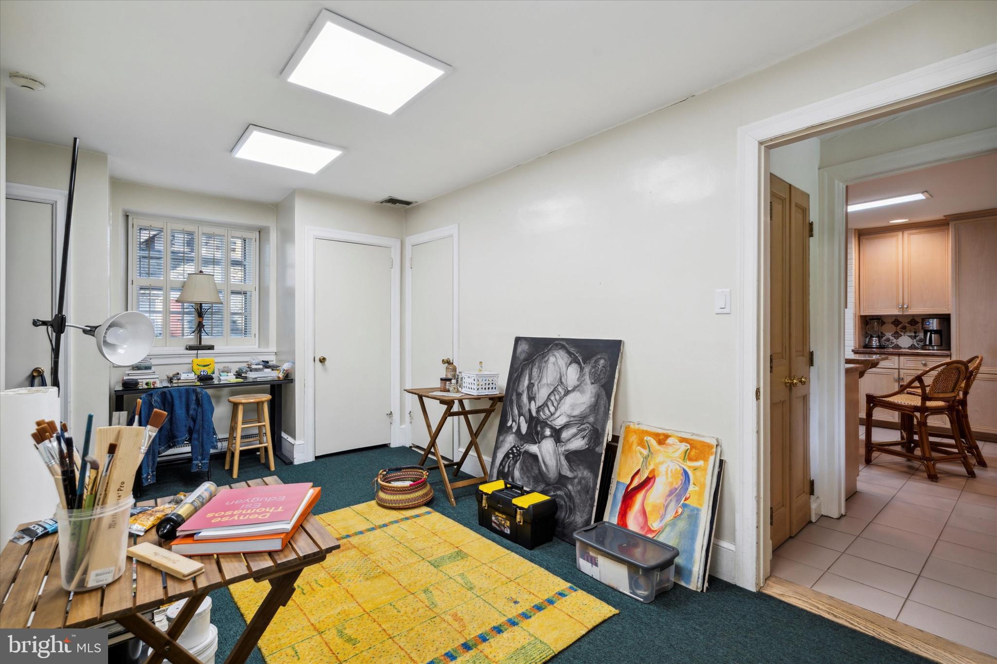 1264 Mill Road Rydal, PA 19046 - Photo 40 of 127 Open from the kitchen is the playroom/art studio