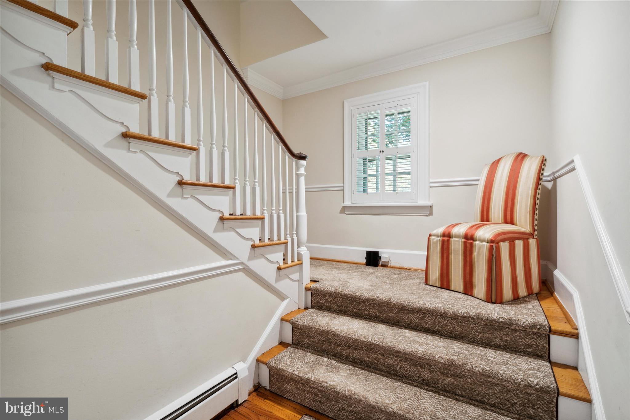 1264 Mill Road Rydal, PA 19046 - Photo 44 of 127 West wing staircase