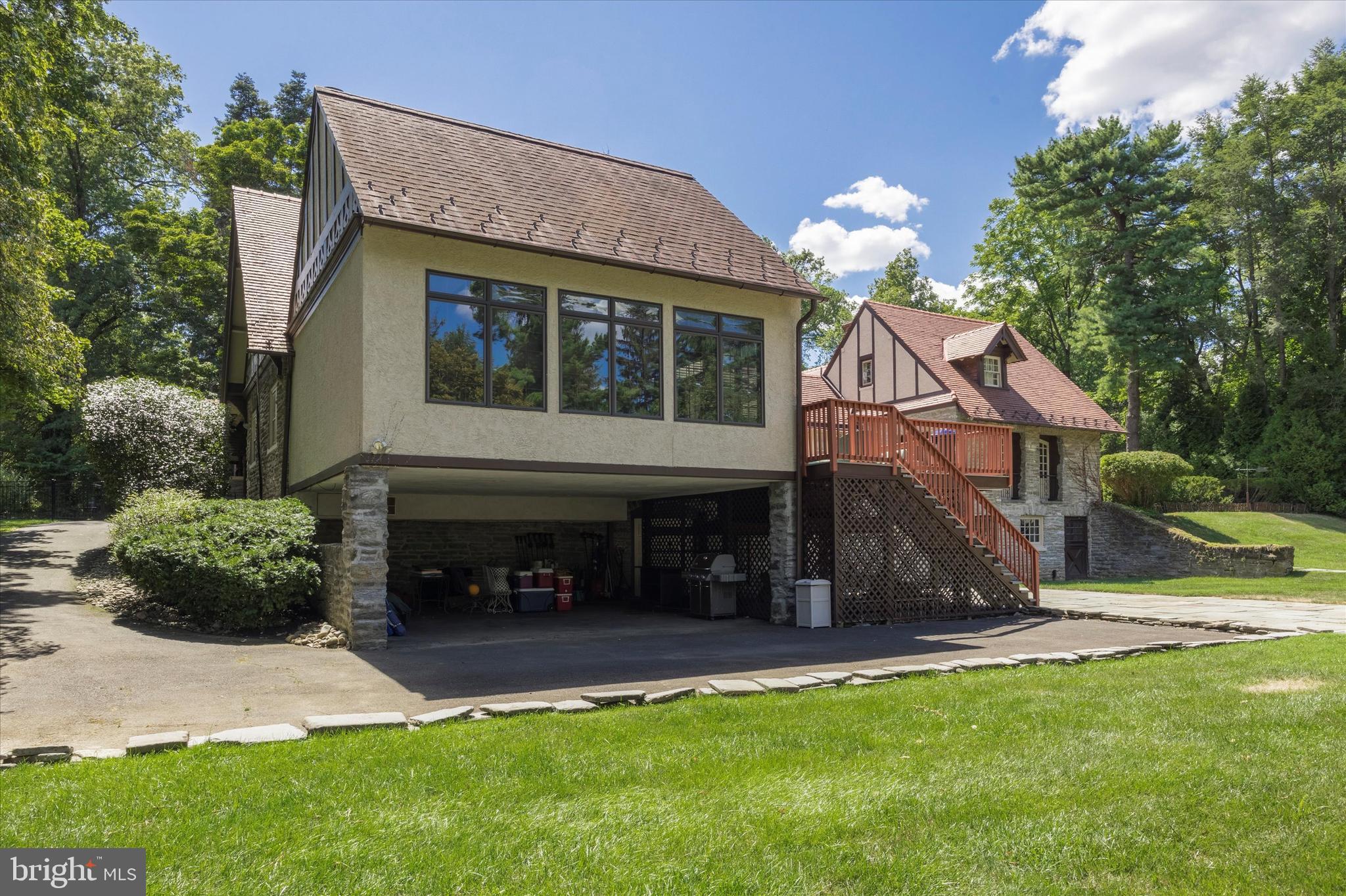 1264 Mill Road Rydal, PA 19046 - Photo 95 of 127 Plenty of parking courtesy of a long driveway