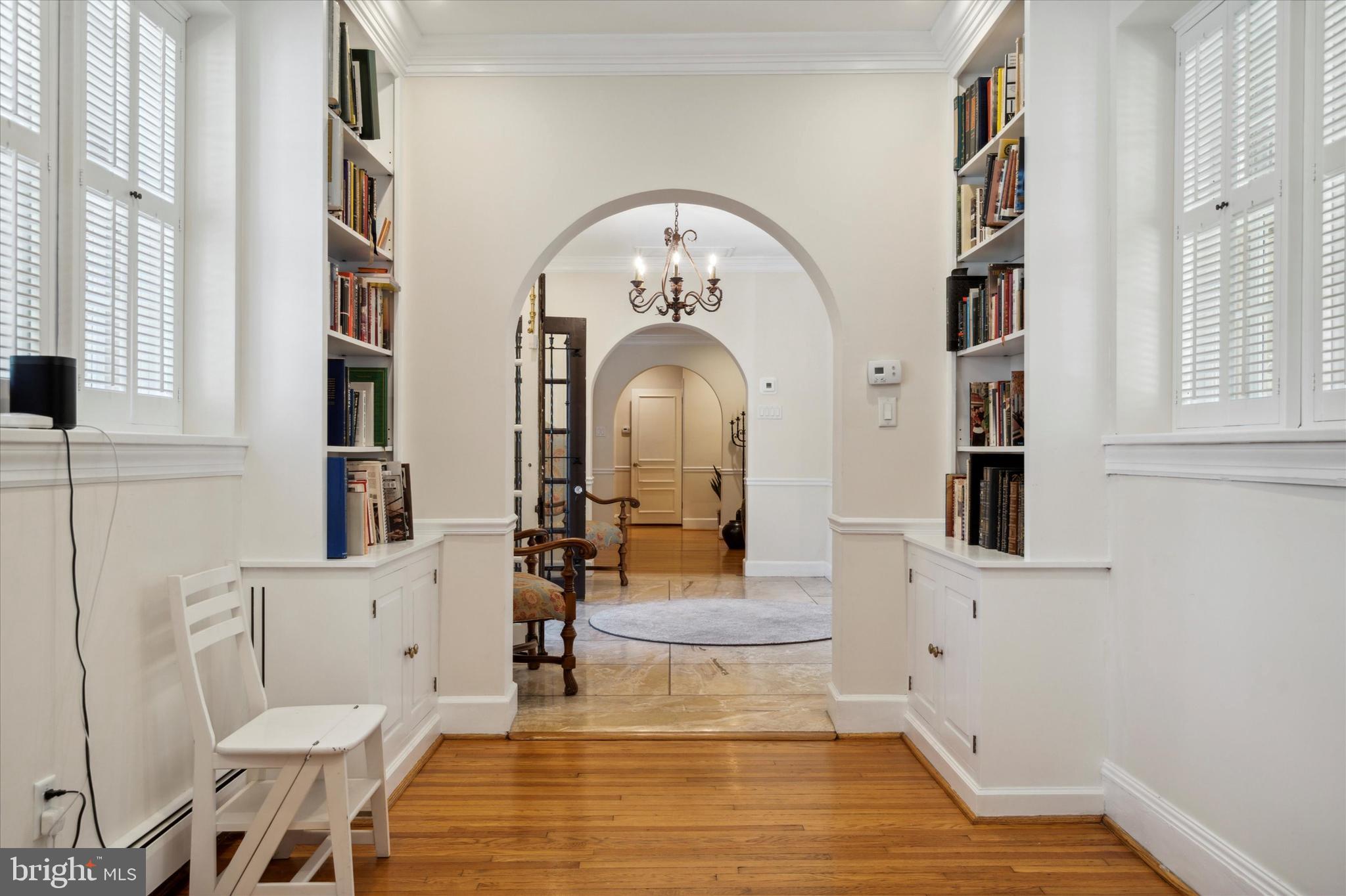 1264 Mill Road Rydal, PA 19046 - Photo 10 of 127 Curved entryways adorn the main floor
