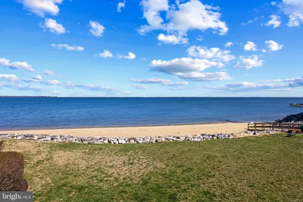 a view of an ocean beach