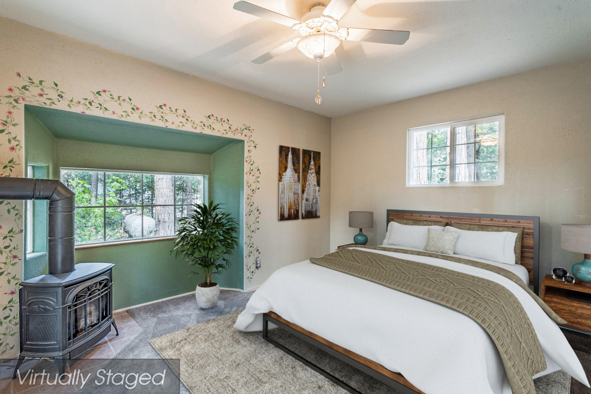 14938 Phillips Road Oak Run, CA 96069 - Photo 17 of 30 63 Bedroom staged