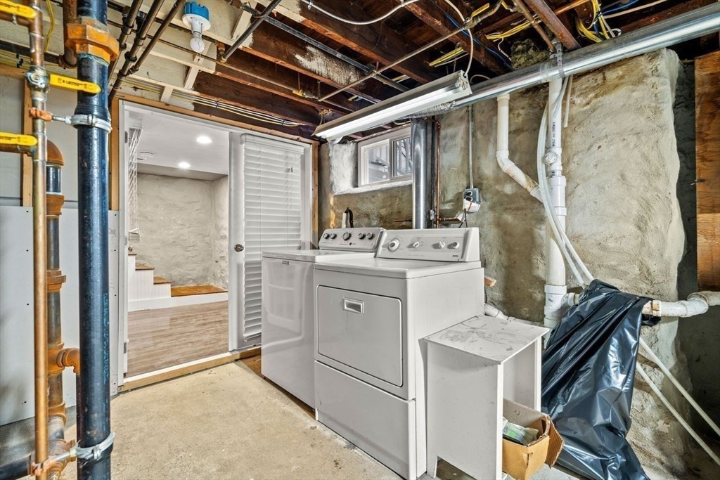 86-88 Maple Avenue North Andover, MA 01845 - Photo 36 of 41 a utility room with a washer and dryer