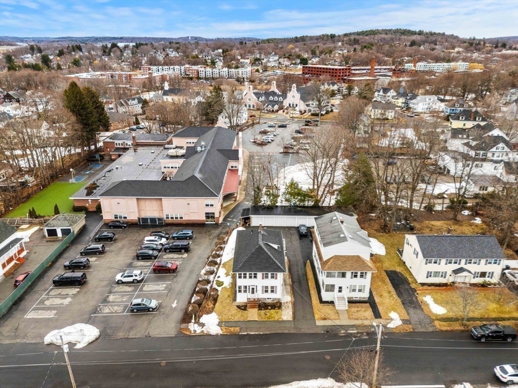86-88 Maple Avenue North Andover, MA 01845 - Photo 39 of 41 an aerial view of residential houses with city view