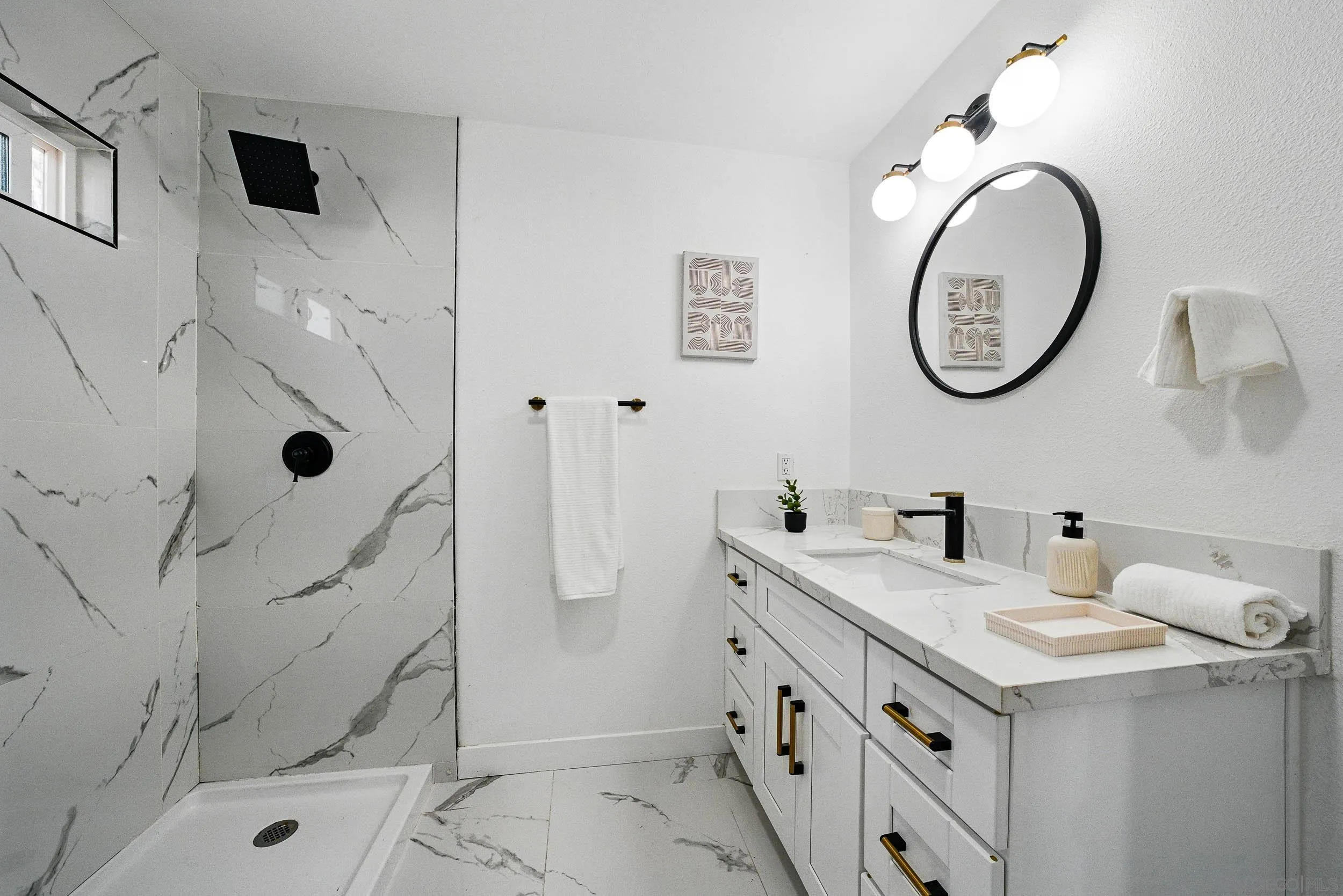 12049 Coping Place Lakeside, CA 92040 - Photo 20 of 36 a bathroom with a granite countertop sink mirror vanity and toilet